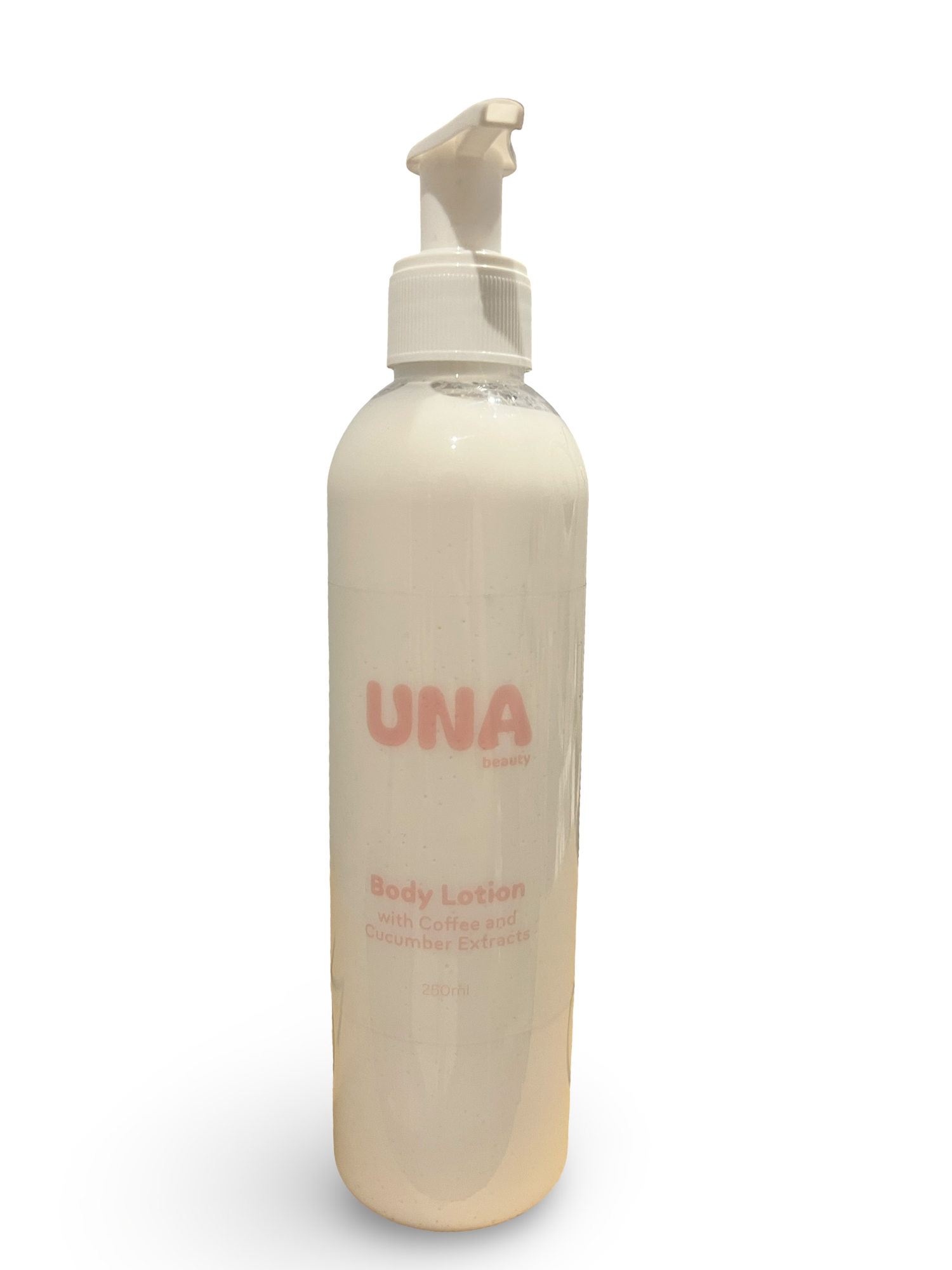 Una Beauty Body Lotion With Coffee And Cucumber Extracts