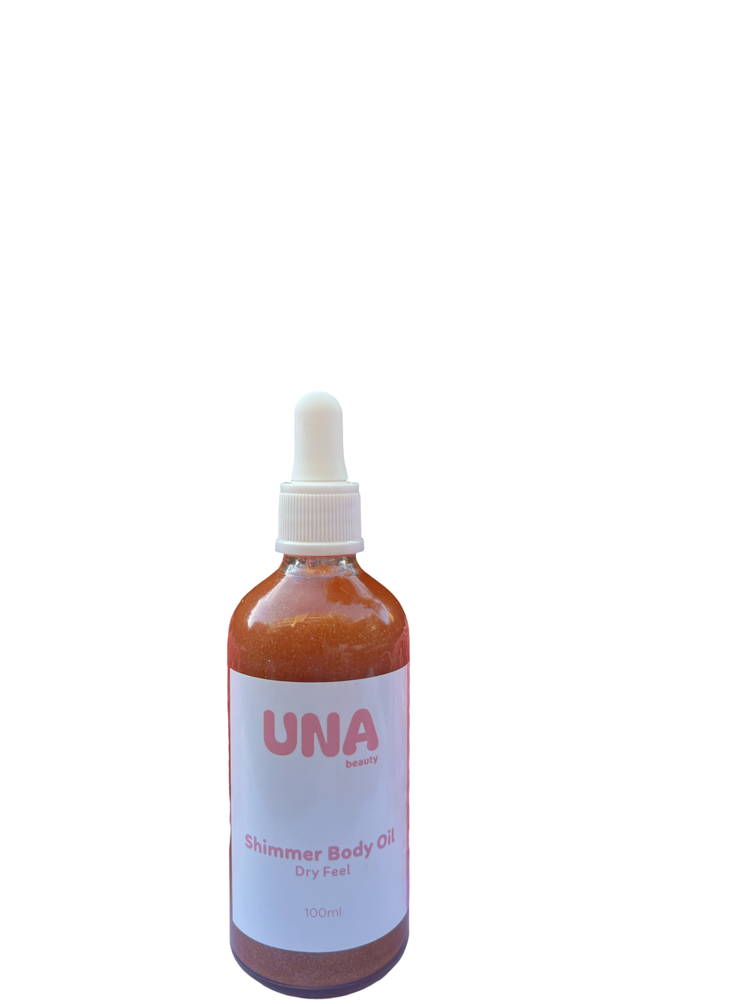 Una Beauty Shimmer Body Oil Dry Feel