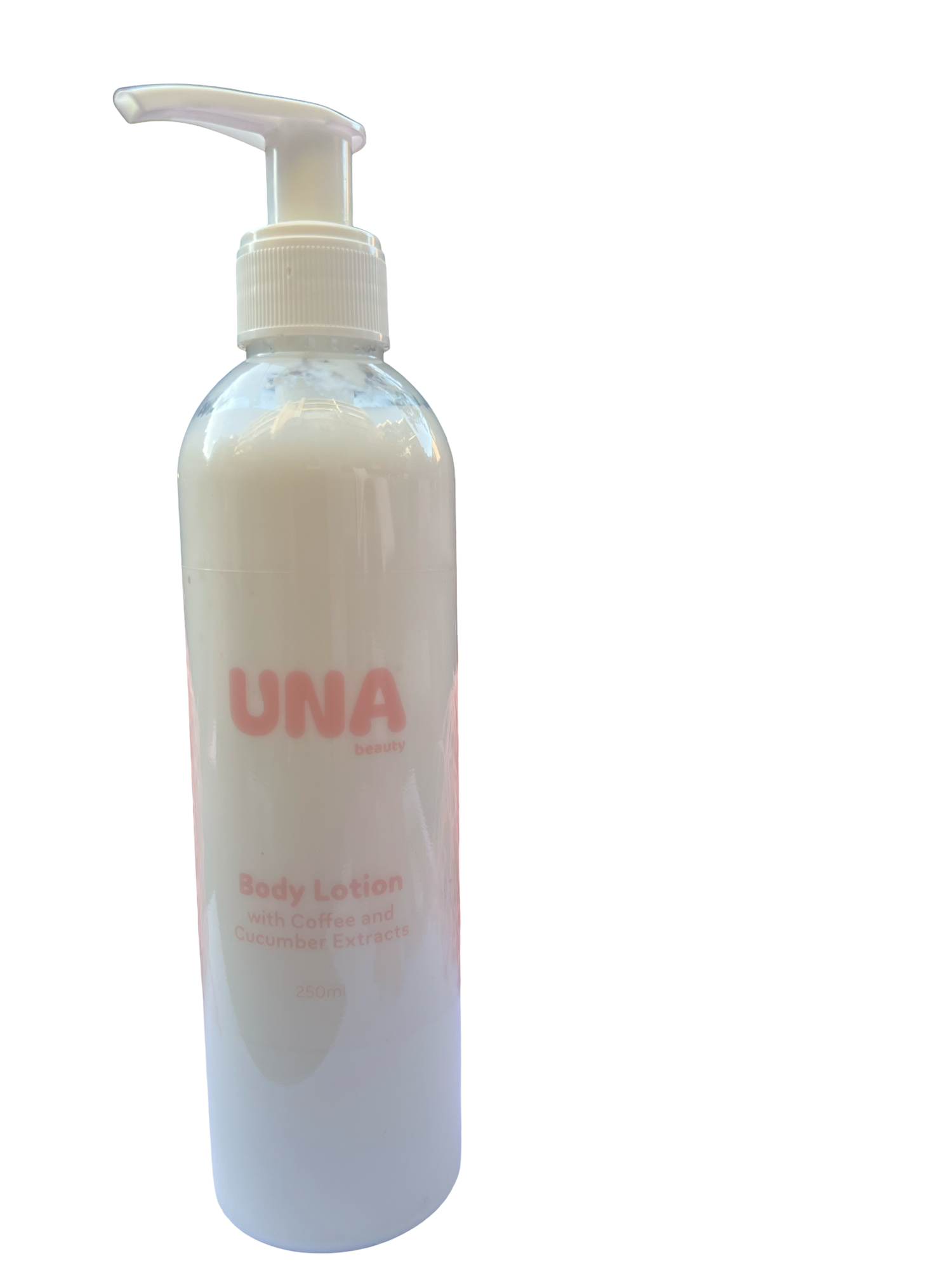 Una Beauty Body Lotion With Coffee And Cucumber Extracts